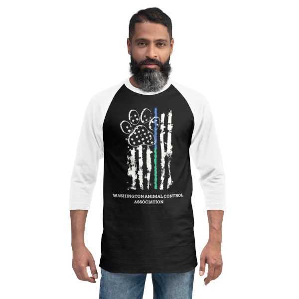 3/4 sleeve raglan shirt unisex - Image 6