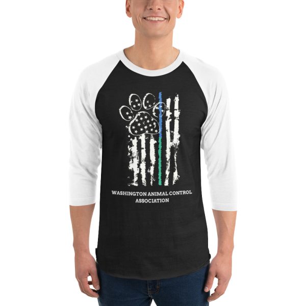 3/4 sleeve raglan shirt unisex - Image 7