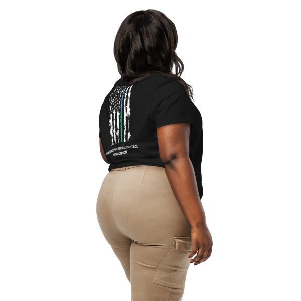 Women’s organic ribbed neck t-shirt - Image 4