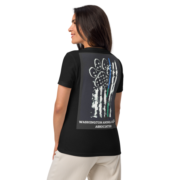 Women’s relaxed v-neck t-shirt - Image 2